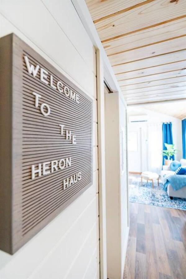 4 Heron Haus, Luxury Tiny House, Pet Friendly, Mins To Downtown Guntersville Luaran gambar